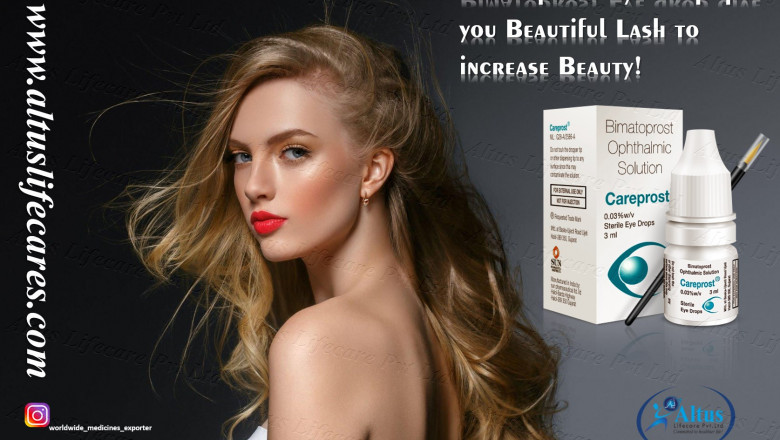Enhance your short eye lashes with the help of Bimatoprost eye drops