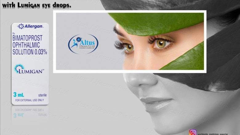 Unlock the Secret to Thicker and Longer Lashes with Lumigan Eye Drops!