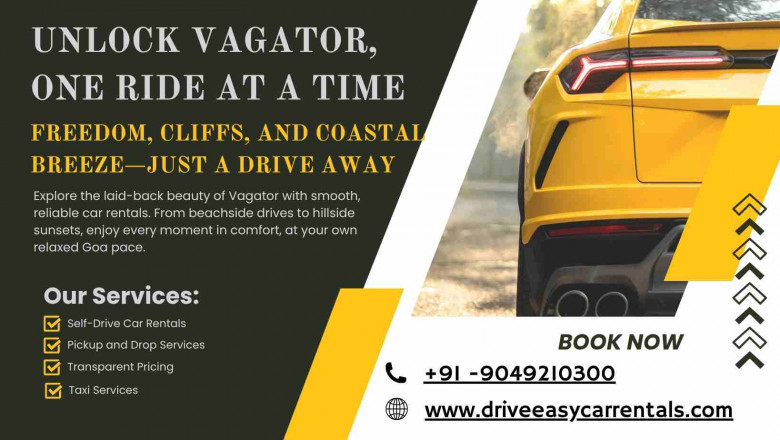 Easy and Affordable Vagator Car Rentals with Drive Easy Car Rentals