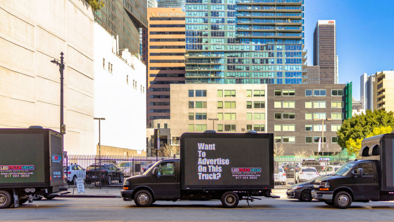 truck advertising