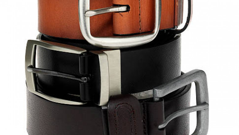 Genuine leather belts