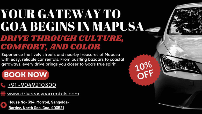 Mapusa Car Rentals Made Easy – Drive Your Way Across Goa
