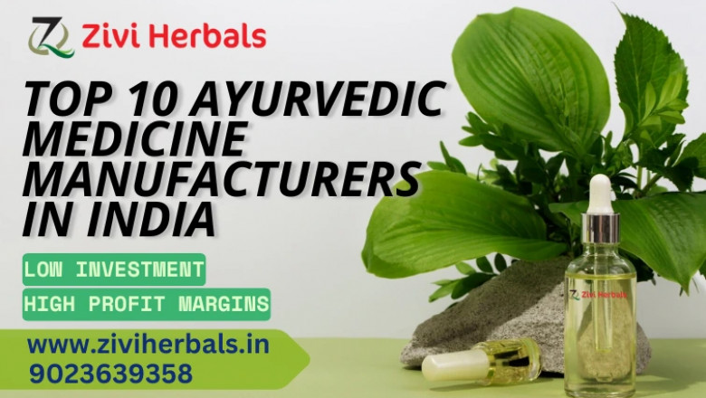 Top 10 Ayurvedic Medicine Manufacturers in India – Zivi Herbals