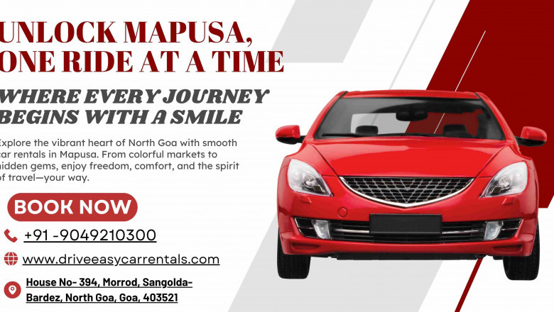 Trusted Mapusa Car Rentals – Book with Drive Easy Car Rentals