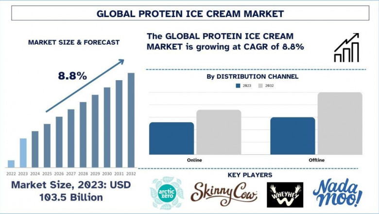 Protein Ice Cream Market Report, Size, Share, Trends, Analysis and Forecast 2032