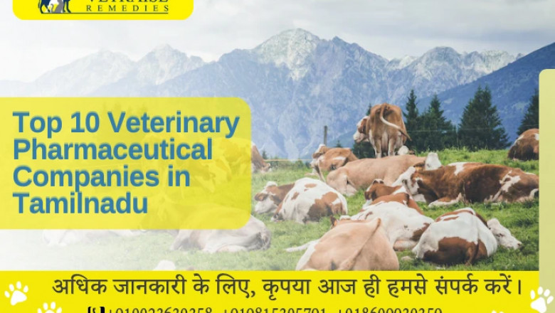 Top 10 Veterinary Pharmaceutical Companies in Tamilnadu