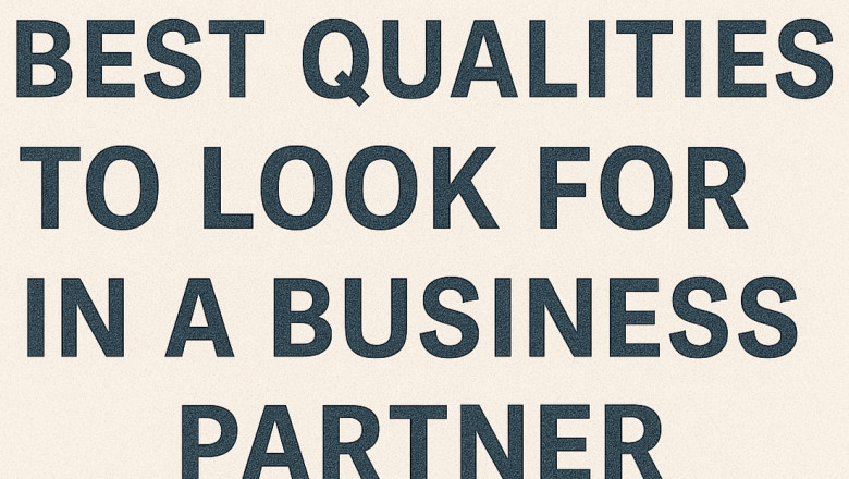 Best Qualities in a Business Partner