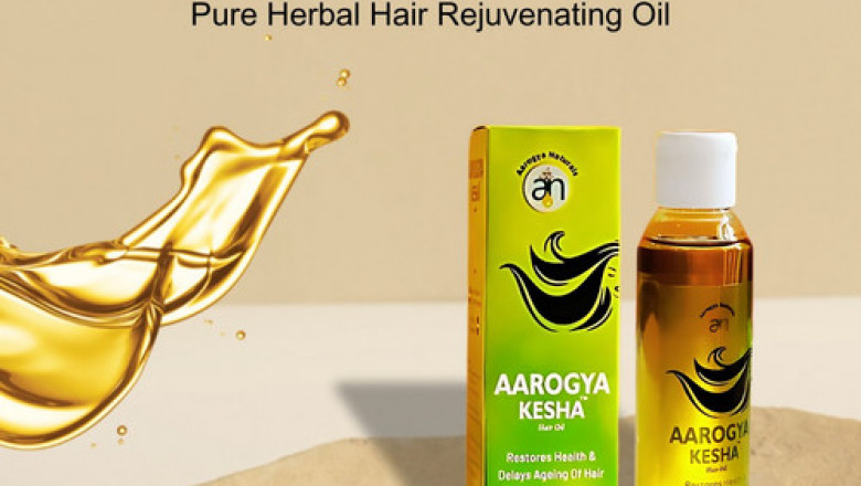 Kesha Ayurvedic Hair Oil – 100% Natural Hair Growth & Scalp Treatment