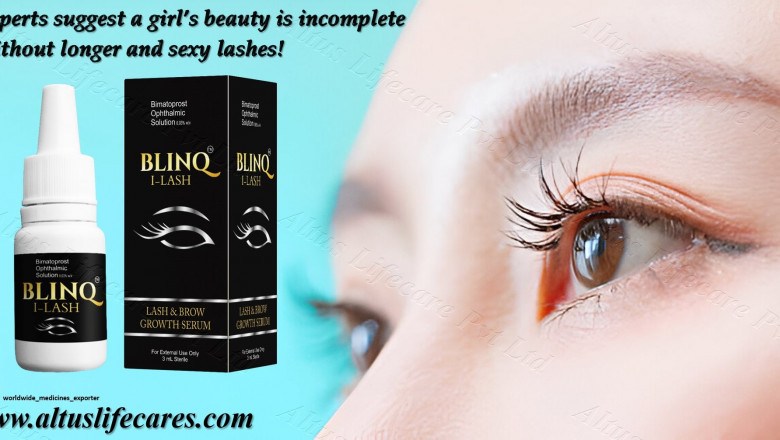 How to Grow Out Eyelashes With Best Blinq I-Lash 0.03% Drop