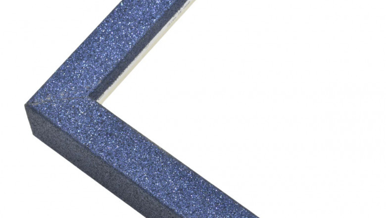 Stunning Glam Glitter Sparkle Picture Frame Blue | The Modern Wall