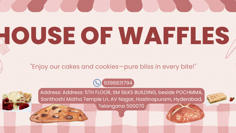 Waffles in Hastinapuram.☎+91-9398831794