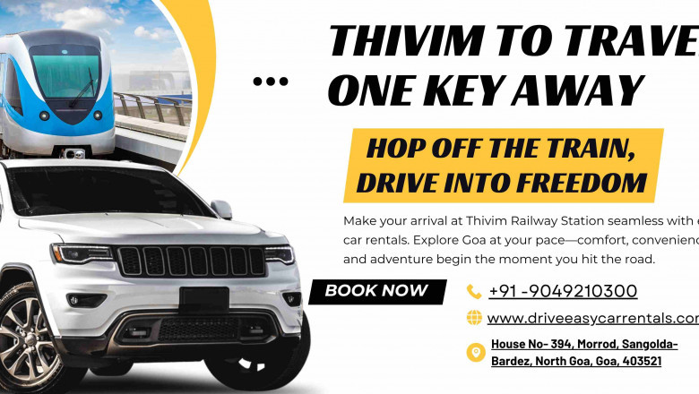 Thivim Railway Station Car Rentals – Book Your Ride Right Where You Arrive
