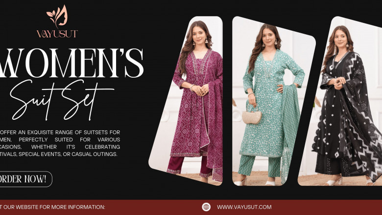 Buy Stylish Suit Sets for Women Online | Vayusut Ethnic Wear