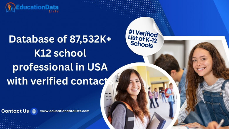 Unlock New Opportunities in the Education Sector with a K-12 School Mailing List
