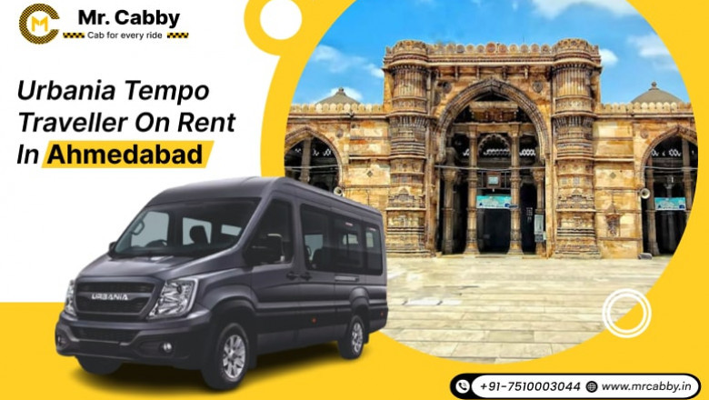 Urbania Tempo Traveller on Rent in Ahmedabad – Travel in Comfort with Mr. Cabby