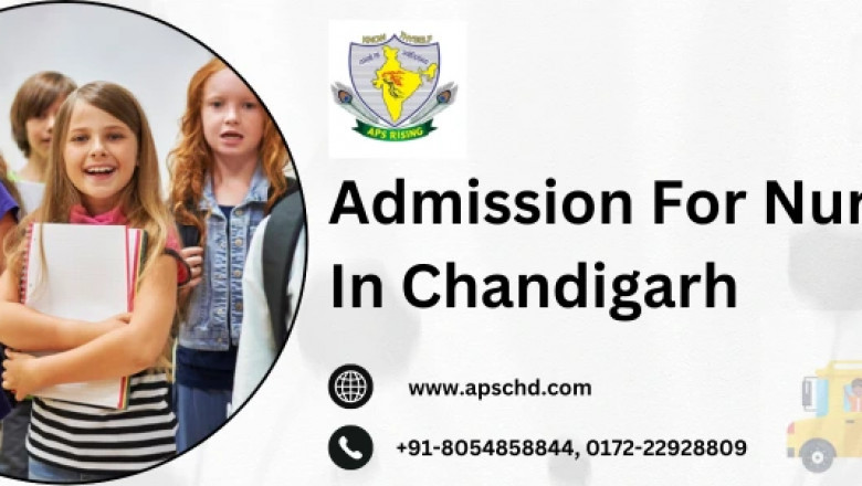 Admission For Nursery In Chandigarh