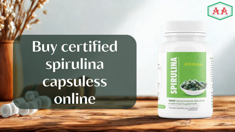 Buy Certified Spirulina Capsules Online – Get Lab-Tested Purity
