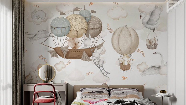 Transform Your Child’s Room with These Unique Mural Wallpaper Ideas