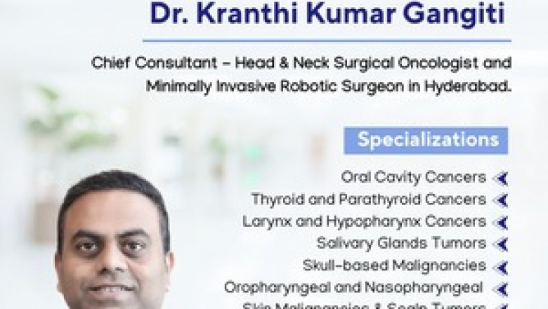 Best Head and Neck Oncologist in Hyderabad – Dr. Kranthi Kumar Gangiti