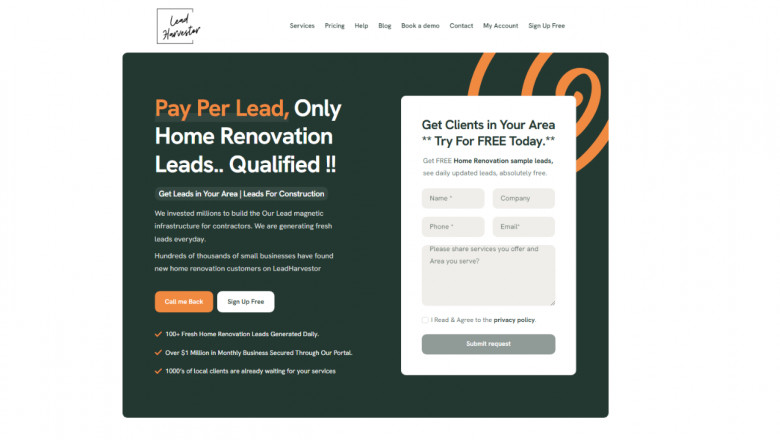 Home Renovation Leads in Ottawa for Contractors | Lead Harvestor
