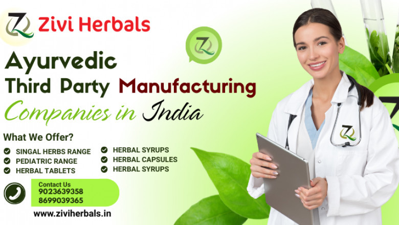 Ayurvedic Third Party Manufacturing Companies in India