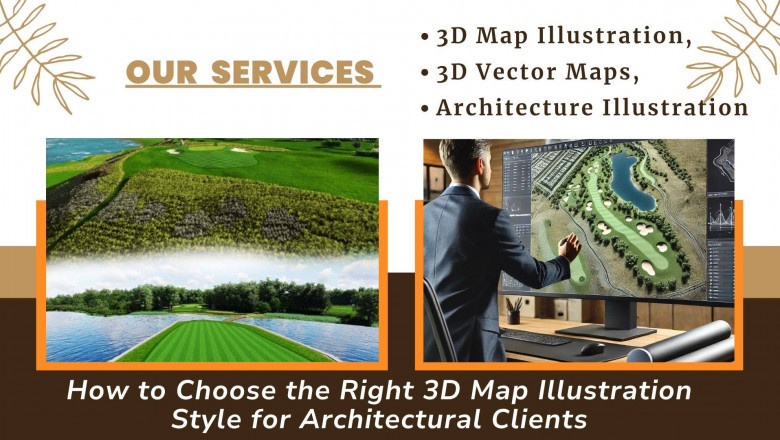 How to Choose the Right 3D Map Illustration Style for Architectural Clients