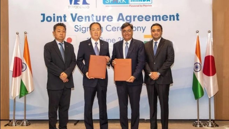Minda Corporation Forms Joint Venture with Toyodenso of Japan