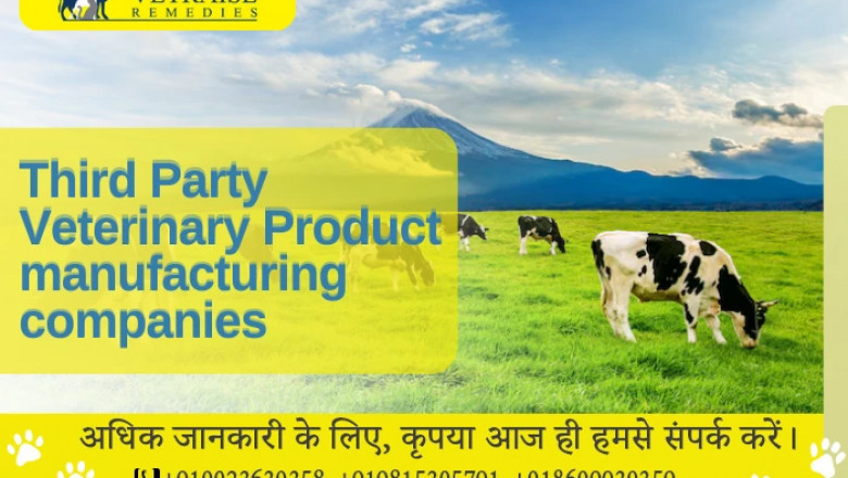 Third Party Veterinary Product Manufacturing Companies