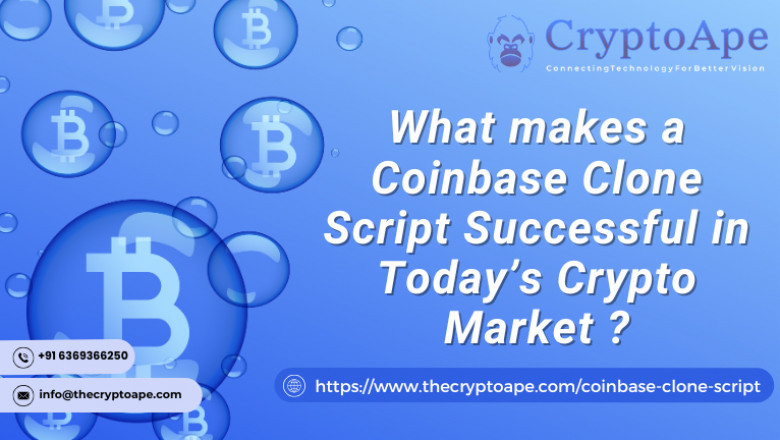 What makes a Coinbase Clone Script Successful in Today’s Crypto Market?