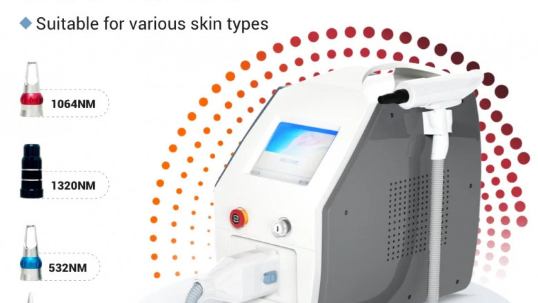 Tingmay Nd Yag Tattoo Removal Laser Machine for Pigment Solution and Skin Rejuvenation