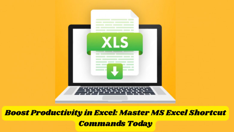 Boost Productivity in Excel: Master MS Excel Shortcut Commands Today