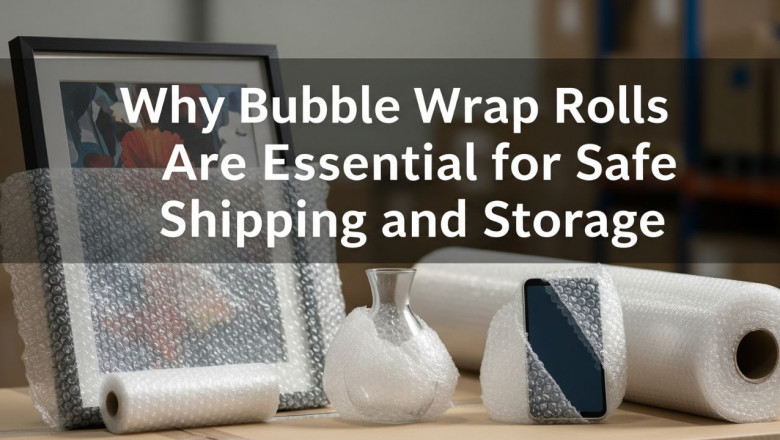 Why Bubble Wrap Rolls Are Essential for Safe Shipping and Storage