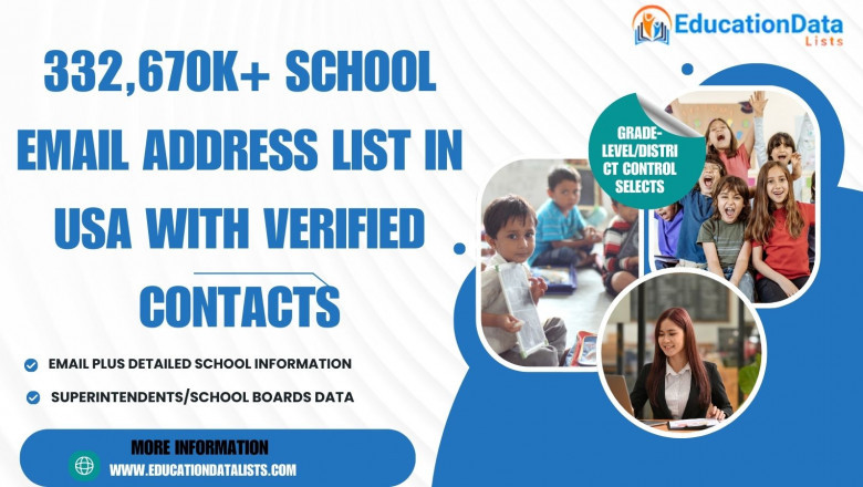 Unlock Educational Marketing Success with a High-Quality School Email List
