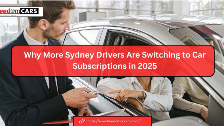 Why More Sydney Drivers Are Switching to Car Subscriptions in 2025