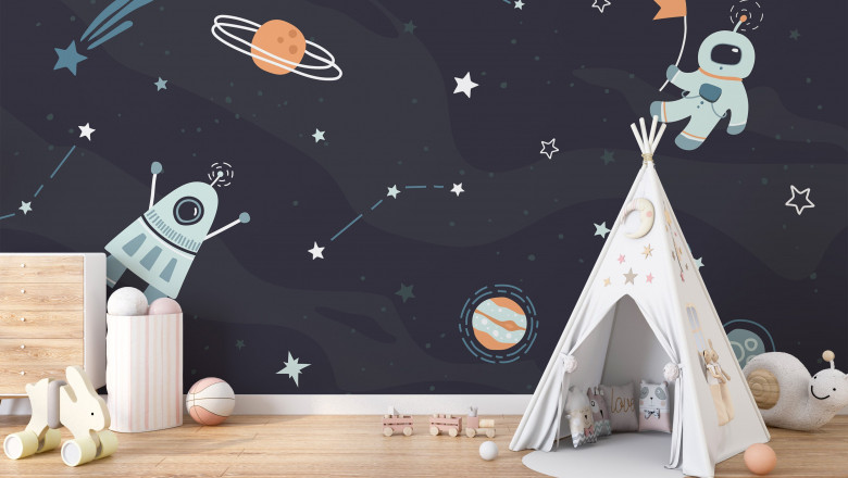 Create a Peaceful Retreat with Cloud Ceiling Wallpapers