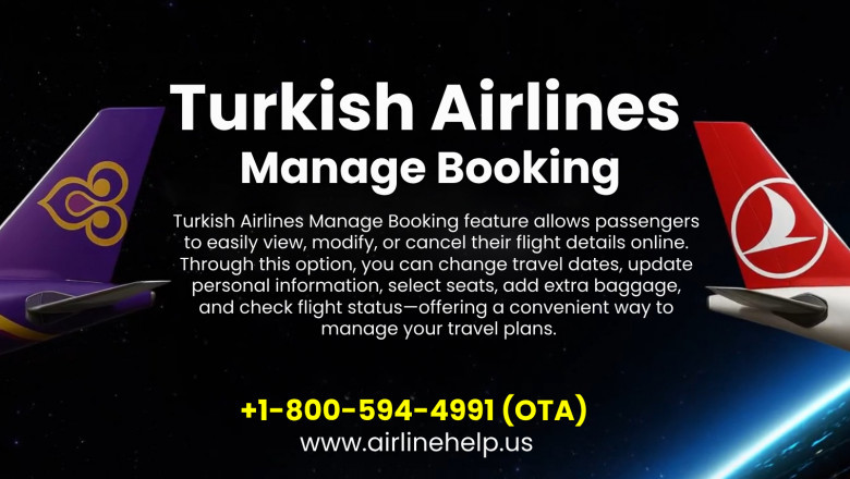 Turkish Airlines Manage Booking: A Complete Guide