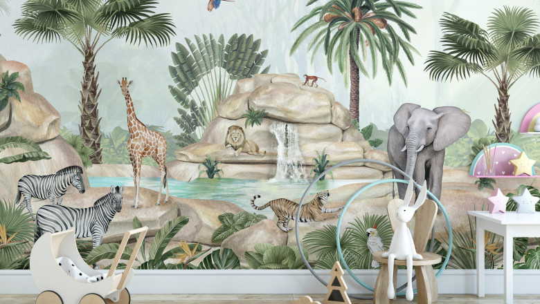 Tropical Wallpaper Ideas That Instantly Brighten Small Spaces