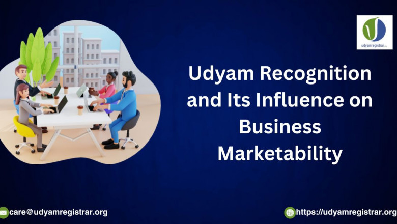 Udyam Recognition and Its Influence on Business Marketability