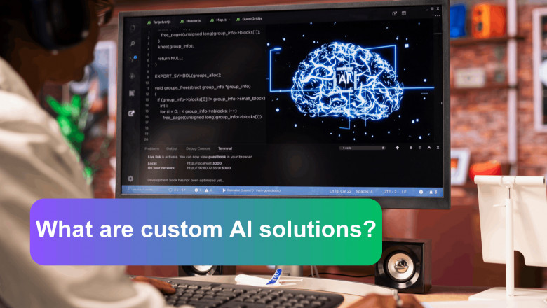 What are custom AI solutions?