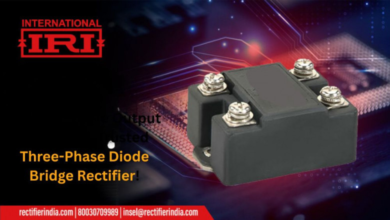 Clean, Reliable Output – Choose a Trusted Three-Phase Diode Bridge Rectifier!