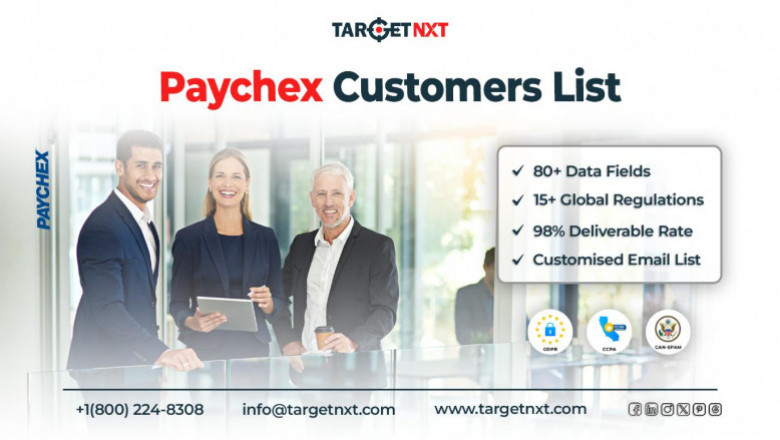 Reach Decision-Makers with TargetNXT's Verified Paychex Customers List Today!