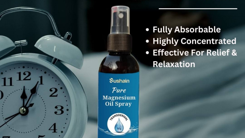 Magnesium Oil Spray – Herbal Relaxation in Pain, Cramps & Sleep