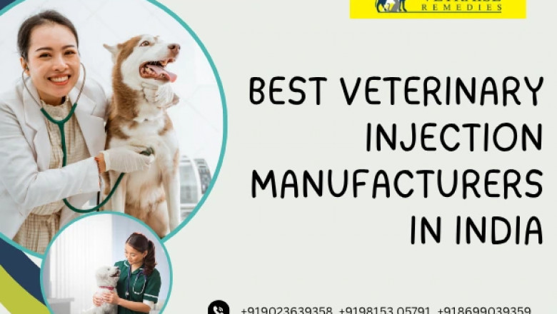 Best Veterinary Injection Manufacturers in India