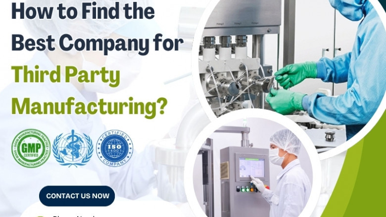 How to Find the Best Company for Third Party Manufacturing?